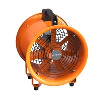 Ventilateur axial électrique à grand volume d'air pour l'élevage bovin, avec roulement à billes, personnalisation OEM/ODM, puissance 1,1 kW, RAL
