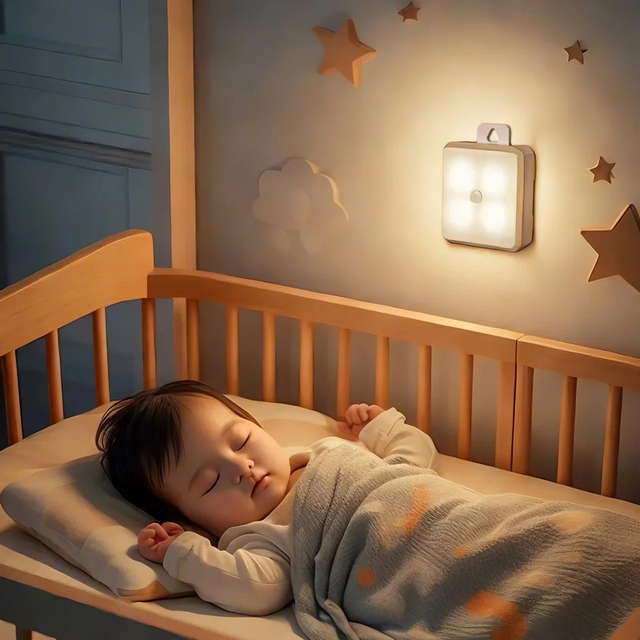 SMASOON Factory Wholesale Price Baby Smart Sensor Light Motion Sensor Light Smart Sensor Night Light