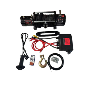 Treuil de voiture 12/24V 3000lbs le plus populaire, treuil électrique 4x4 à moteur à bobine avec télécommande sans fil, garantie 1 an, hauteur de levage 10m - Product Image 6