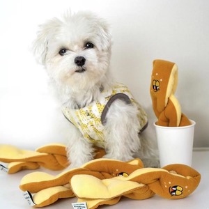 Juguete interactivo de peluche para perros Kinghon, con forma de pan, oculto, con sonido, lindo, para olfatear, de moda 2024, venta al por mayor - Product Image 4