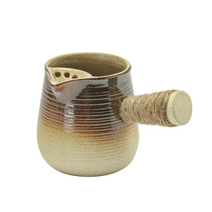 Internet Celebre Lait Stall Thé Poterie Théière En Plein Air Barbecue Cuisine Encerclé Poêle Théière - Product Image 1