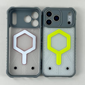 Custodia <span class=keywords><strong>Compatibile</strong></span> <span class=keywords><strong>con</strong></span> Ricarica Wireless per Telefoni Android, <span class=keywords><strong>Cover</strong></span> Anti-caduta <span class=keywords><strong>con</strong></span> Protezione Sicura per <span class=keywords><strong>iPhone</strong></span> 17 16 15 14 13 12 <span class=keywords><strong>11</strong></span> <span class=keywords><strong>Pro</strong></span> Max - Product Image 3