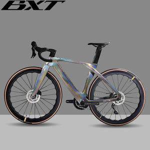 Bicicleta de Carretera de Carbono con Freno de Disco BXT, Bicicleta de Carretera Aerodinámica de Carbono 105 R7120 Actualizable a Di2 R7170/<span class=keywords><strong>Ultegra</strong></span> R8170/Dura Ace R9270 - Product Image 3