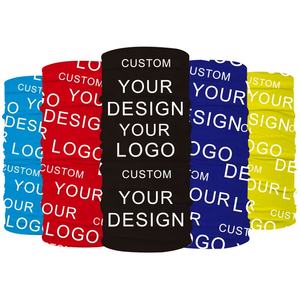 Tubo de poliéster sin costuras personalizado multifunción ciclismo cuello polaina transpirable cara fresca bufanda Bandanas al aire libre <span class=keywords><strong>Bandana</strong></span> personalizada - Product Image 4