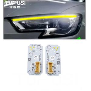 Carte <span class=keywords><strong>LED</strong></span> jaune pour <span class=keywords><strong>Audi</strong></span> <span class=keywords><strong>A3</strong></span> S3 Angel Eye Module de feux de course à <span class=keywords><strong>LED</strong></span> jaune pour mise à niveau de puce 2018 2019 Drl pour <span class=keywords><strong>audi</strong></span> <span class=keywords><strong>A3</strong></span> - Product Image 1