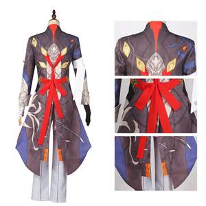 Juego Blade Cosplay FIESTA <span class=keywords><strong>DE</strong></span> Halloween disfraz <span class=keywords><strong>de</strong></span> hombre Honkai Star Rail uniforme peluca Stellaron Hunters Astral Express pantalones capa-para - Product Image 2