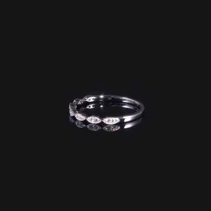 Anillo de Moissanita con Corte Marquesa en Plata 925, Elegante Anillo de Compromiso, Boda o Aniversario para Mujer, Joyería Elegante para Regalo - Product Image 3