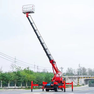 Camion-nacelle à flèche de 35 mètres de la marque nationale chinoise Dongfeng pour l'entretien et la construction de bâtiments de grande hauteur - Product Image 1