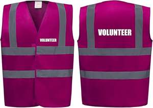 Gilet <span class=keywords><strong>de</strong></span> sécurité haute visibilité <span class=keywords><strong>de</strong></span> qualité supérieure, construction <span class=keywords><strong>de</strong></span> qualité exécutive, protection certifiée ANSI avec bandes réfléchissantes, plusieurs poches - Product Image 3