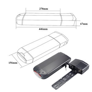 Rack trasero 36V 10.4Ah 12Ah 12.8Ah 36V 14Ah para Torpado <span class=keywords><strong>Elcykel</strong></span> E-legance 28 "Tiefeinsteiger SAXONETTE Batería de repuesto - Product Image 5