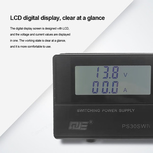 Alimentation radio mobile PS30SW IV, <span class=keywords><strong>chargeur</strong></span> à interrupteur AC/DC pour radios TH-9800/KT8900/7900D, 13,8 V CC/220 V CA, alimentation configurable - Product Image 5