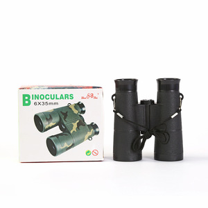 Children's Binoculars 6X35 Black Mini Nature Observation Outdoor Educational Toy For Kids Age 5 To 7 Years - Product Image 3