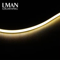 Bande lumineuse LED COB haute densité 5 mm 24 V 12 V IP65 étanche blanc/blanc chaud flexible 480 LED/m Garantie 5 ans