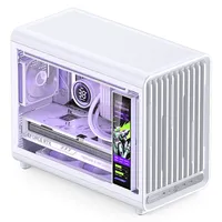 New Jonsbo D33 BK/WH Mini-ITX / Micro-ATX Mid Tower Computer Case Black Mini Mesh Case Desktop Micro ATX Chassis Portable case