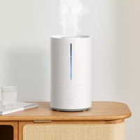 Humidificateur intelligent Xiaomi Mi 2, diffuseur d'huiles essentielles et d'aromathérapie, 4,5 L, contrôle par application