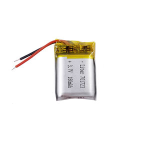 可充电锂电池701723 3.7V 180毫安时锂聚合物电池，带印刷电路板和电线 - Product Image 3