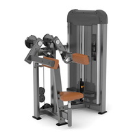 Machine de levage latérale assise de gymnastique commerciale pour l'équipement de forme physique chargé par goupille d'entraînement de force pour la musculation pour l'usage à la maison