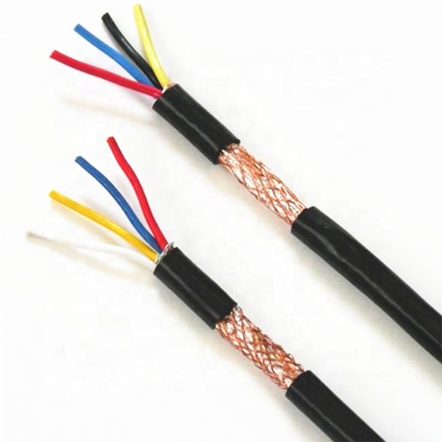 KVVP/KVVRP Shielded Electric Control Kable Multi-Core Copper Screened Communication Cables