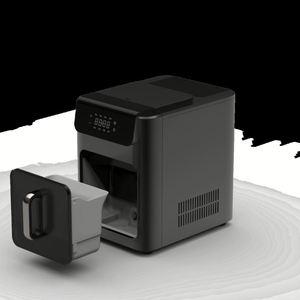 Machine à glaçons électrique personnalisée en forme de cube, boîtier en plastique, capacité 1,5 L, 220V/110V, pour usage domestique et bars à thé au lait - Product Image 5