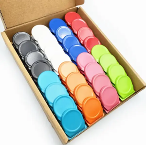 Clip magnetiche <span class=keywords><strong>per</strong></span> <span class=keywords><strong>lavagna</strong></span> colorata con Clip magnetiche in metallo <span class=keywords><strong>per</strong></span> appunti magneti <span class=keywords><strong>per</strong></span> frigo <span class=keywords><strong>per</strong></span> cucina a casa ufficio scuola - Product Image 3