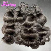 Paquetes de Cabello Humano Grado 12A, Doble Trama, 100% Cabello Virgen Brasileño Sin Procesar, Venta al Por Mayor, Cabello Virgen Crudo con Cutícula Alineada