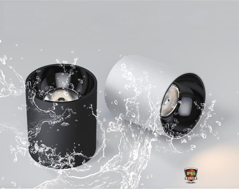 Современный наружный круглый потолочный светильник мощностью 30 Вт, цилиндрический светодиодный потолочный светильник с поверхностным креплением IP65