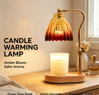 Lampe chauffe-bougie avec minuterie, cadeaux de déménagement, décoration pour nouvelle maison