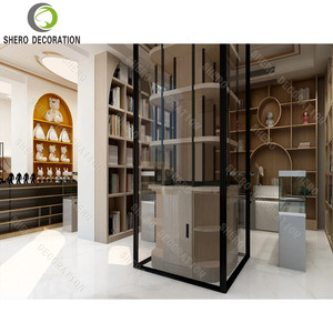 Libreria in Legno Personalizzata, Arredamento per Biblioteca e Libreria, Scaffali Bifacciali per Biblioteca all'Ingrosso - Product Image 6