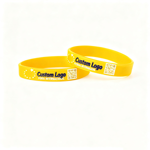 Bracelets en caoutchouc personnalisés avec logo imprimé pour le marketing et les cadeaux, bracelets en silicone - Product Image 2