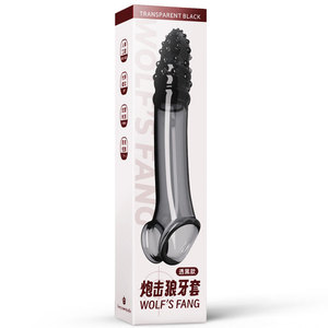 Nuovo Prodotto per Divertimento Notturno: Estensore del Pene Elettrico con Guaina Vibrante in Cristallo e Anello per il Pene a Controllo Manuale, Giocattolo Sessuale per Coppie - Product Image 1