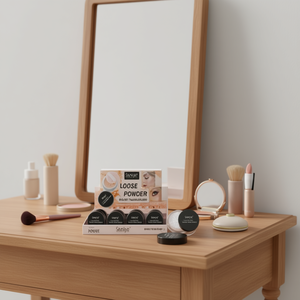 Saniye Polvere minerale libera traslucida con finitura opaca per tutti i tipi di pelle Polvere fissante per il trucco BL007-B - Product Image 2