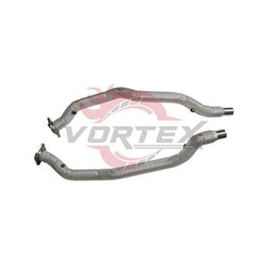 Collecteur d'échappement haute performance en acier inoxydable poli miroir Vortex pour Jaguar F-Type 3.0L 5.0L V6 V8 suralimenté - Product Image 4