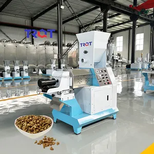 Fully Automatic Aquatic Pet Feed Pellet Expansion Production Line Multi functional Expansion Granulation Equipment