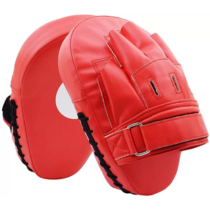 Shock-Absorb Boxing Focus Mitts for MMA, Kickboxing, Fitness Training and Coach - Athlete <b>Punch</b> Practice Durable Build - Product Image 1