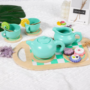 Juego de Té de Madera <span class=keywords><strong>para</strong></span> Niños, Popular en 2026, Simulación de Tetera, Juego Educativo de Imitación de Cocina, Regalo <span class=keywords><strong>para</strong></span> Niños - Product Image 6