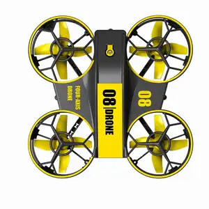 Mini drone, nova mini drone 4k 1080p câmera hd aircrafti fpv altura de pressão de ar dobrável quadcopter rc dron dupla câmera brinquedo para presente