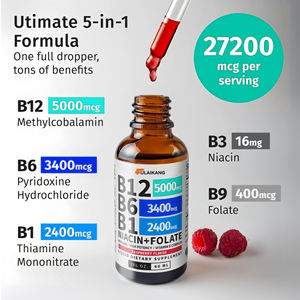 OEM Tiktok sıcak satış yetişkin beyin ve kalp sağlıklı Vitamin B12 sıvı B6 lal sertifikalı damlalar - Product Image 5