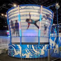 Manège à gravité zéro sur le thème de l'espace, attraction à gravité zéro avec rotor, à vendre