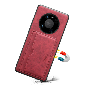 Denior | Funda de teléfono de cuero PU con inserción elástica para <span class=keywords><strong>Huawei</strong></span> Mate/<span class=keywords><strong>P</strong></span>/Nova Series y bolsa para tarjetas (1 ranura para tarjetas) - Product Image 6