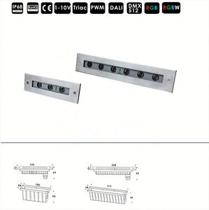 Lampe LED de <span class=keywords><strong>piscine</strong></span> gonflable IP68, résine remplie 9W 12W, pour piscines <span class=keywords><strong>Intex</strong></span> et à thème - Product Image 2