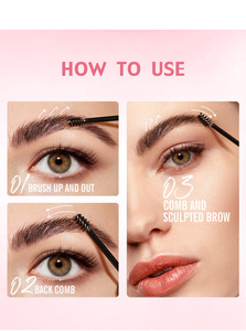 Gel <span class=keywords><strong>Sourcils</strong></span> Transparent à Tenue Forte, Marque Privée, Meilleure Vente, Logo Personnalisé, Sérum Végétalien Liquide Imperméable <span class=keywords><strong>pour</strong></span> Rehausser les <span class=keywords><strong>Sourcils</strong></span> - Product Image 3