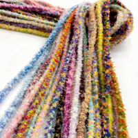 Cordon en polaire 6 mm, cordon de chenille pour capuche de sweat-shirt, cordon en velours doux, fournisseur en gros, personnalisable, multicolore