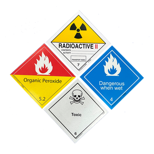 Étiquette d'avertissement de réfrigération de grande qualité Étiquette de boîte d'expédition Étiquette de livraison congelée - Product Image 5