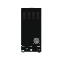 Machine à café professionnelle SUPIN E-30SCW noire, à distribution rapide de café froid et chaud, avec boîte publicitaire LED, pression de 9 bars, SDK inclus.