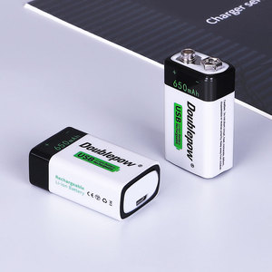 Mejor <span class=keywords><strong>Precio</strong></span>, Batería de Litio Recargable por USB de <span class=keywords><strong>9</strong></span> <span class=keywords><strong>Voltios</strong></span> y 650 mAh para Detector de Humo - Product Image 6