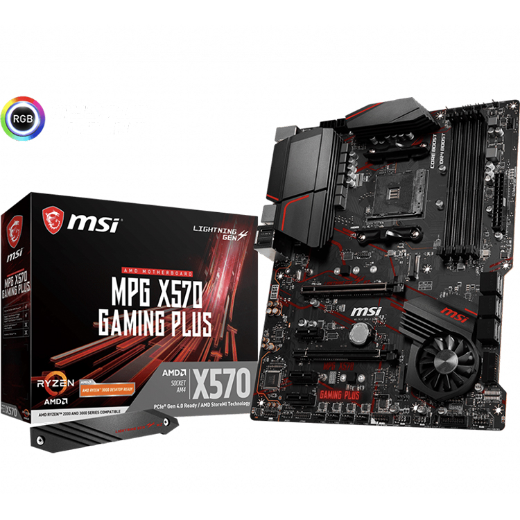 中古MSI MPG X570 GAMING PLUSマザーボードRyzen5 5600G 5600X R7