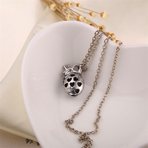 Hợp kim đồng giải phẫu Organ tim mặt dây chuyền kim loại Chuỗi vòng cổ mề đay Vòng cổ cho nam giới sinh nhật với Vàng và Bạc - Product Image 3