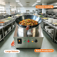 HN QDMECH Robot de Cocina Inteligente Comercial de Alta Eficiencia para Saltear y Mezclar