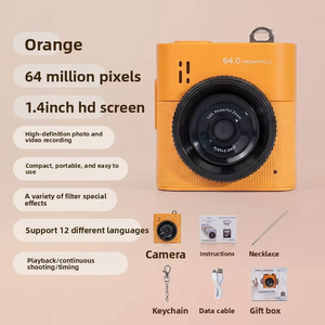 便携式迷你数码相机高清视频录制带屏幕紧凑型袖珍相机 - Product Image 5