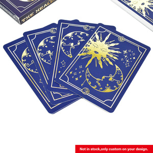 Cartas de Oráculo con Diseño de Sol y Luna, Impresión a Todo Color Personalizada, Papel de Arte Recubierto, con Caja, para Lectores de Tarot - Product Image 4